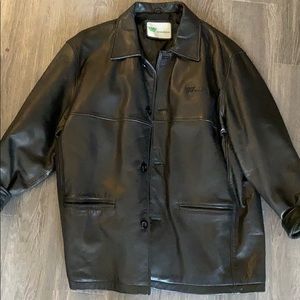 2xl leather jacket